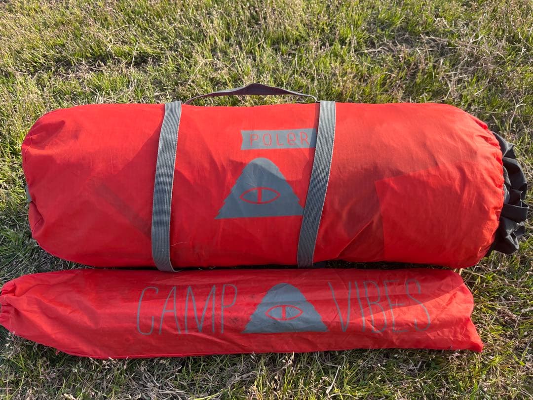 poler two man tent ソロキャンプ　自立式　簡単