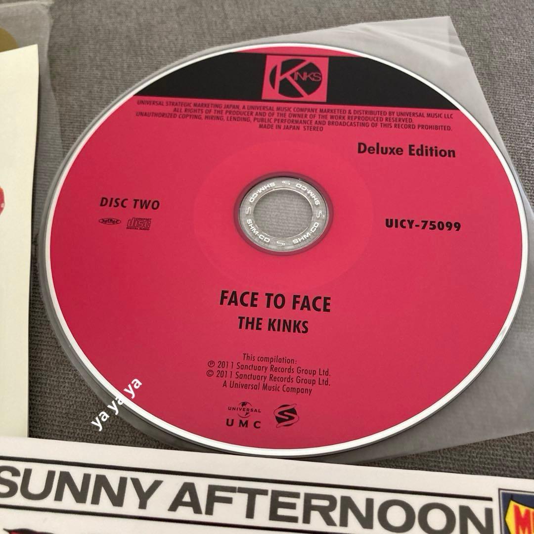 【匿名配送】フェイス・トゥ・フェイス(デラックス・エディション) 紙ジャケット