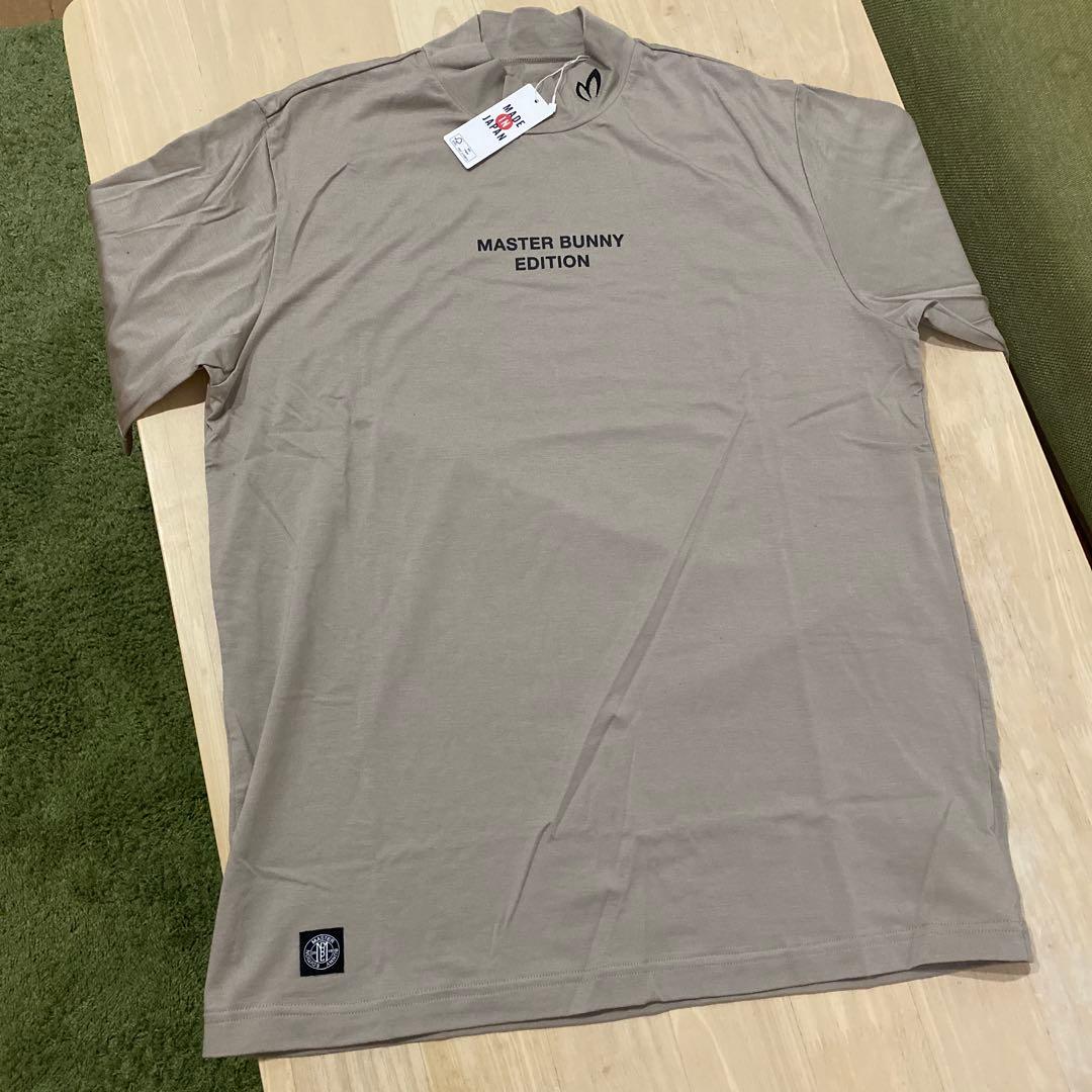 パーリーゲイツ☆新品 ベア天シルケットグレース加工 半袖ハイネックカットソー