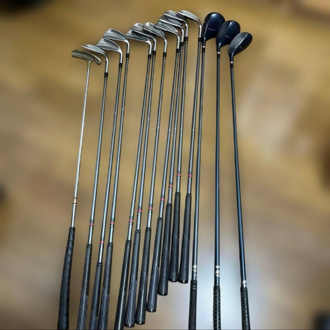 MIZUNOクラブセット　le coq sportifバッグ　中古　メンズ