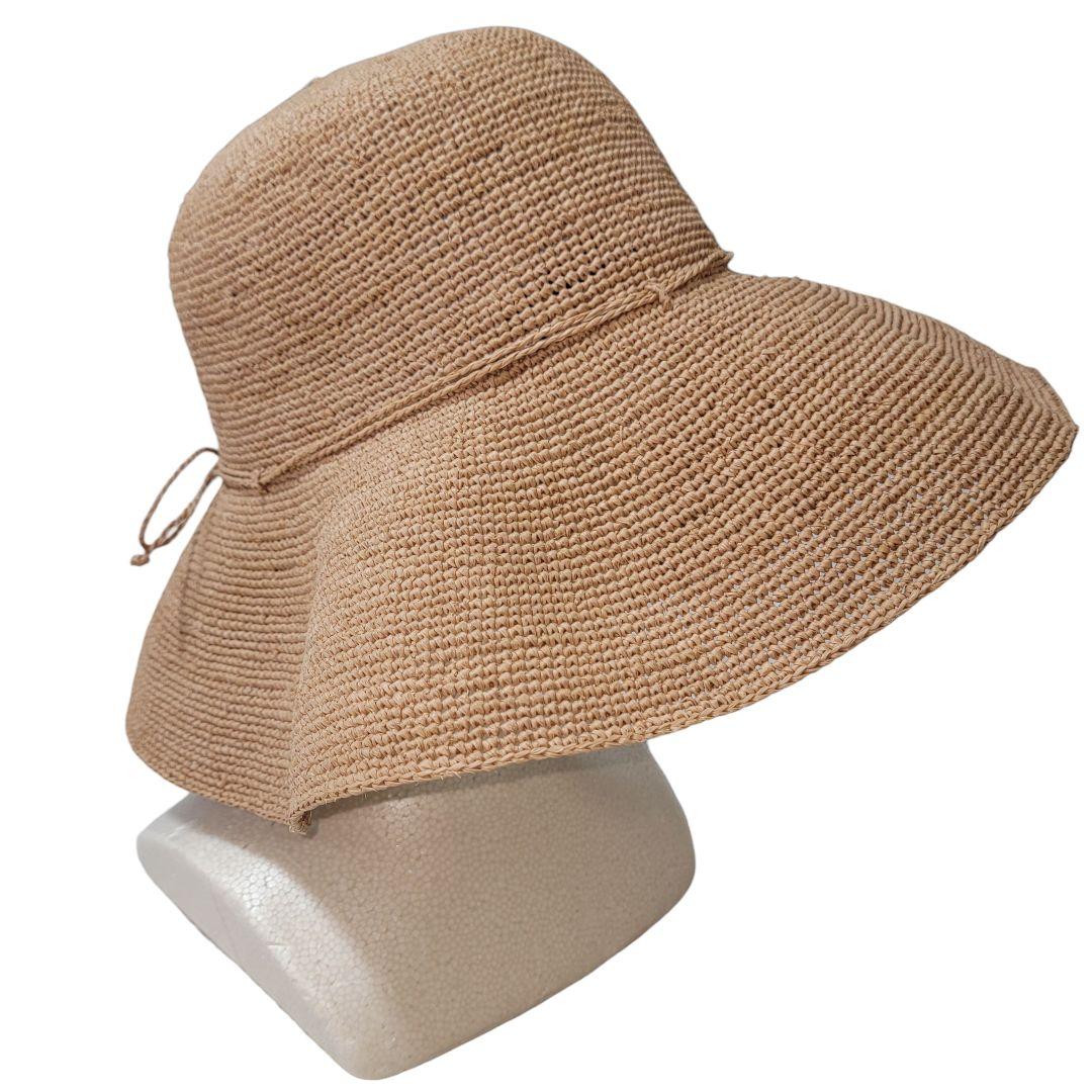 未使用 紫外線対策 ヘレンカミンスキー PROVANCE 12 ラフィアハット