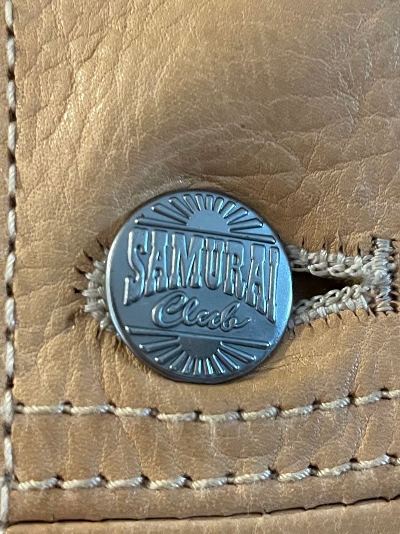 SAMURAI JEANS サムライ二輪車倶楽部　レザージャケット サイズ38