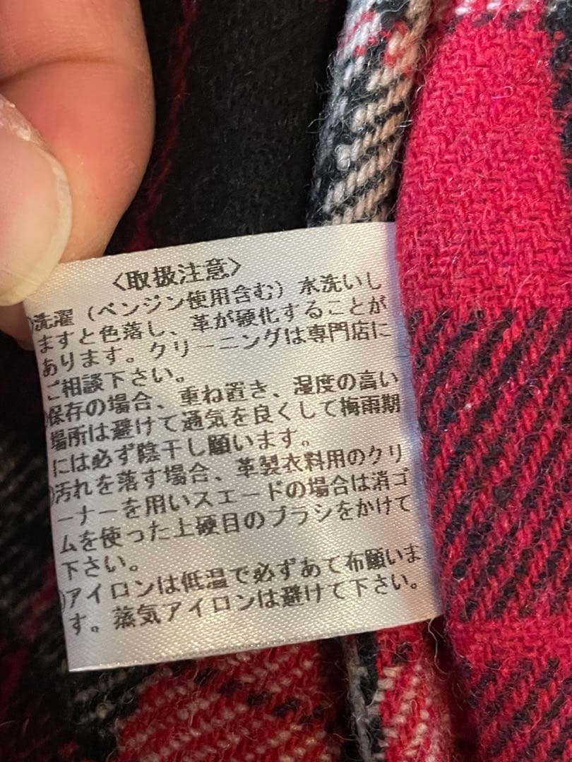 SAMURAI JEANS サムライ二輪車倶楽部　レザージャケット サイズ38