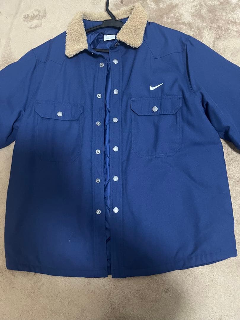 NIKESBパッディドフランネルスケートボードジャケット