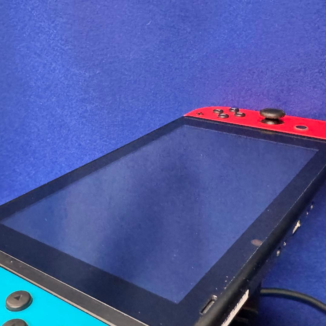 Switch 本体動作確認済 ※Joy-Conジャンク|ドッグ・ACアダプタ付
