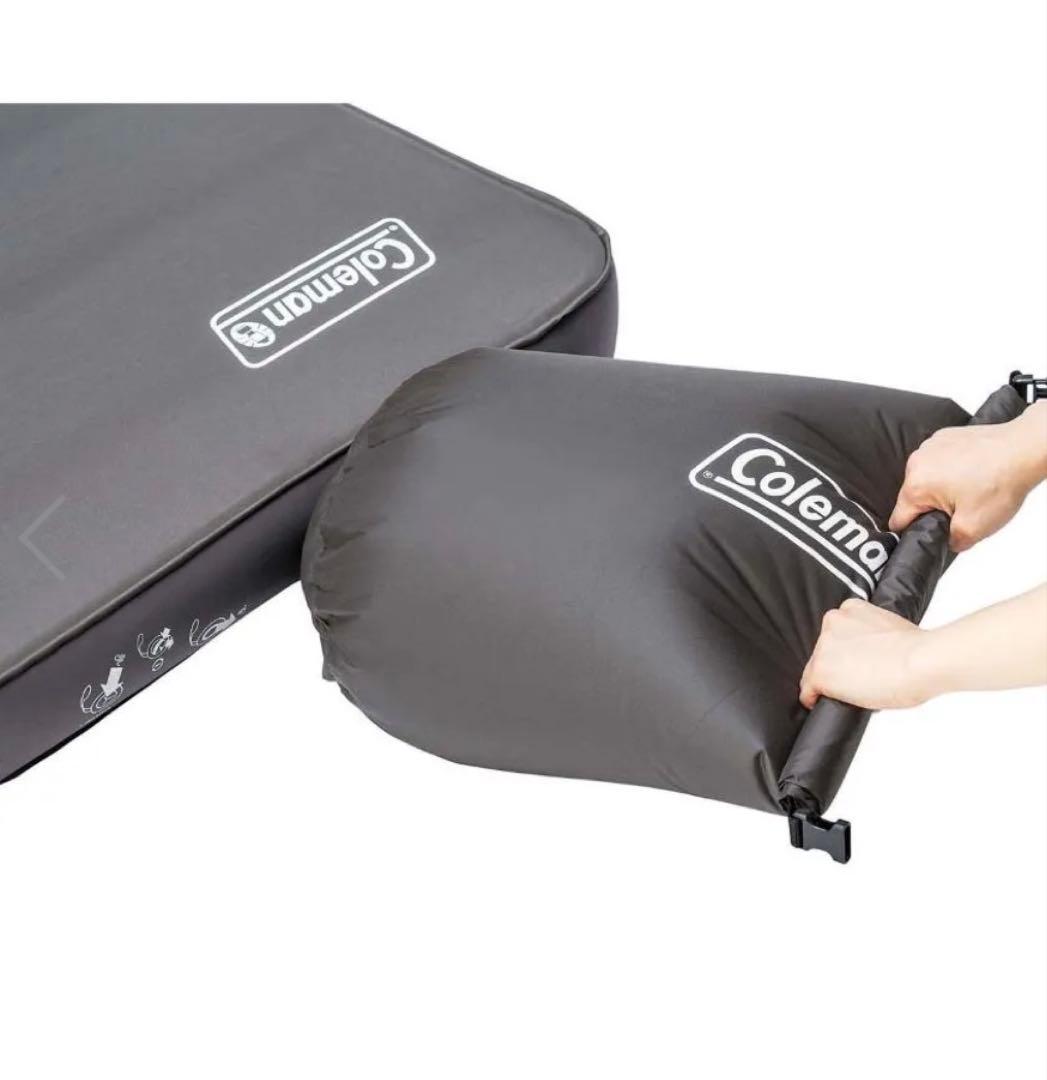 【美品】車中泊　Coleman インフレーターマット ハイピーク ダブル