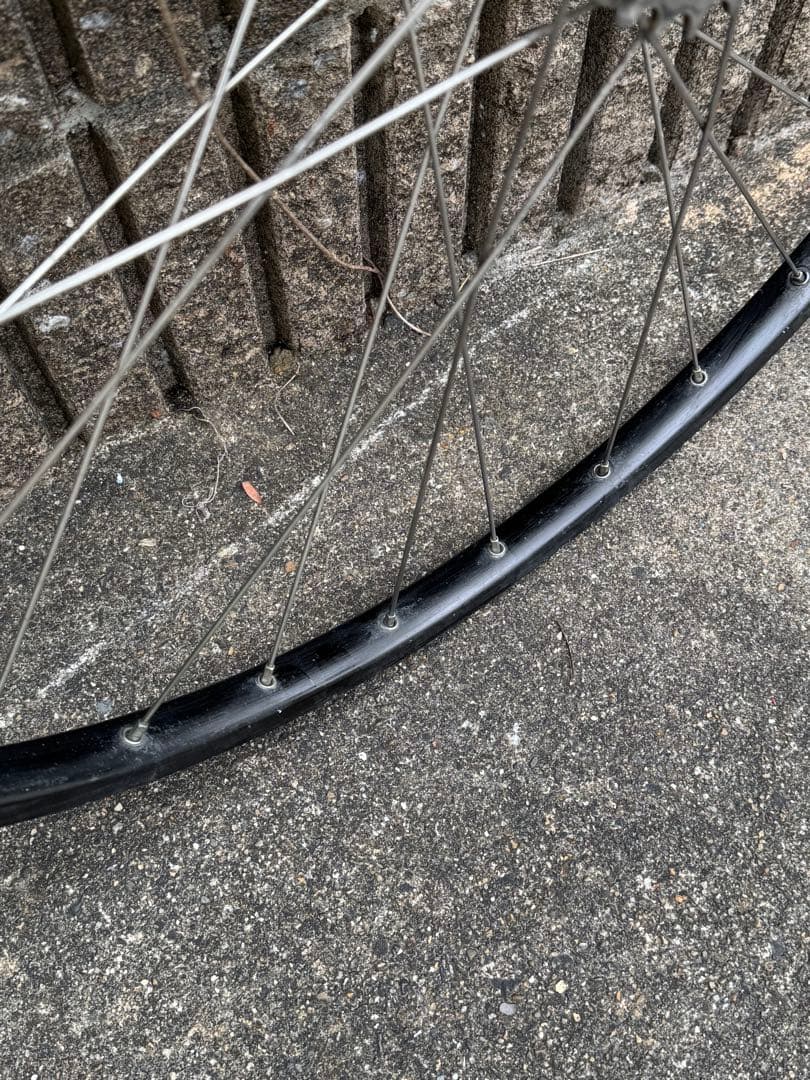 【値下げ】ピストホイールリアpaul 32h × h plus son tb14