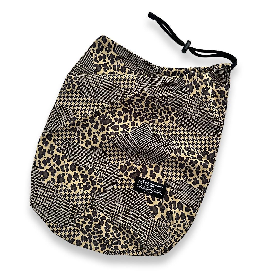 648 マスターバニー レインワンピース グレンレオパード柄 ベージュ サイズ1