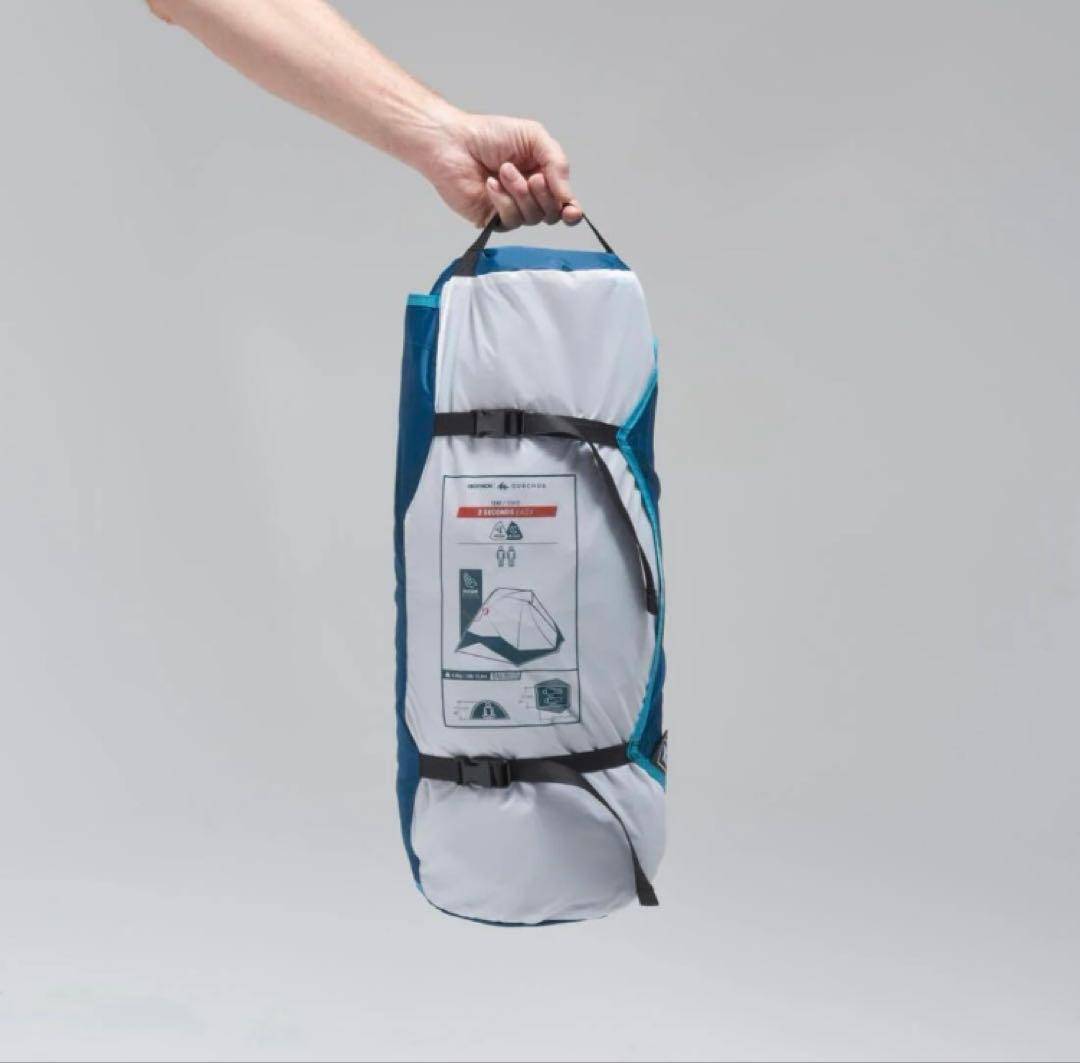 QUECHUA 2 SECONDS EASY FRESH&BLACK テント