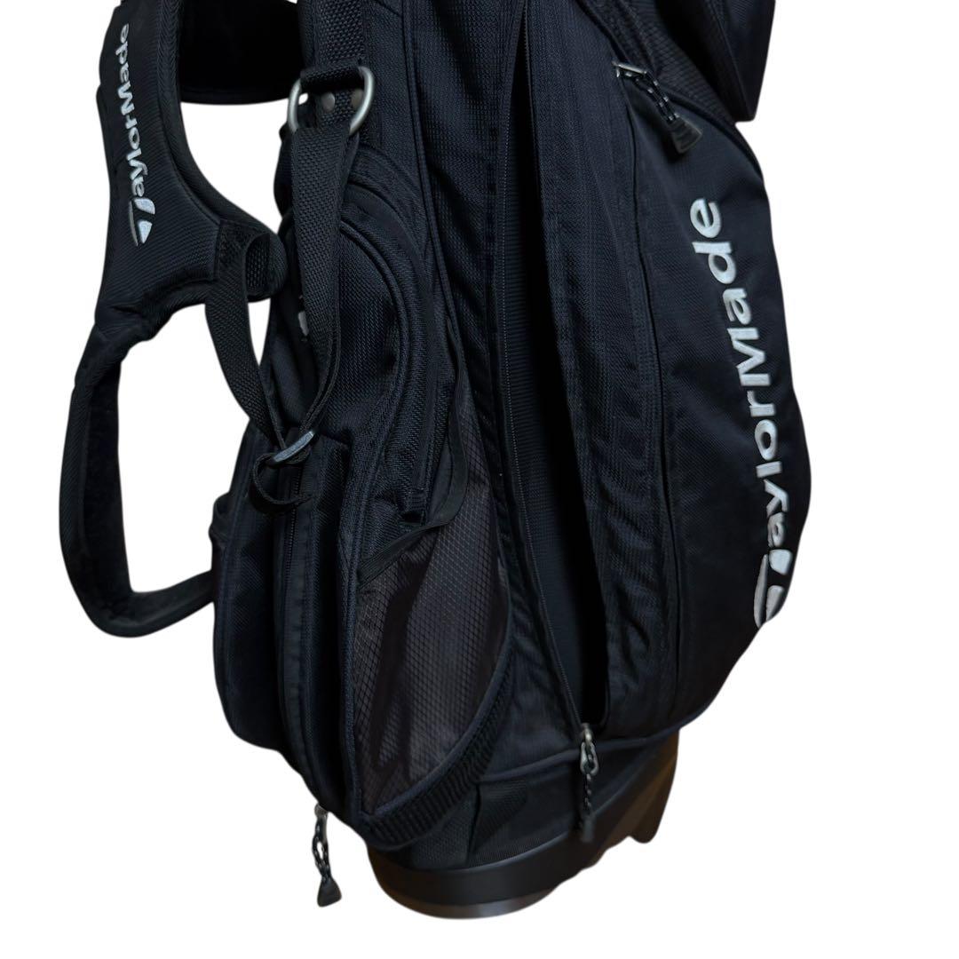 【スタンド式】TaylorMade キャディバッグ 6口 ブラック