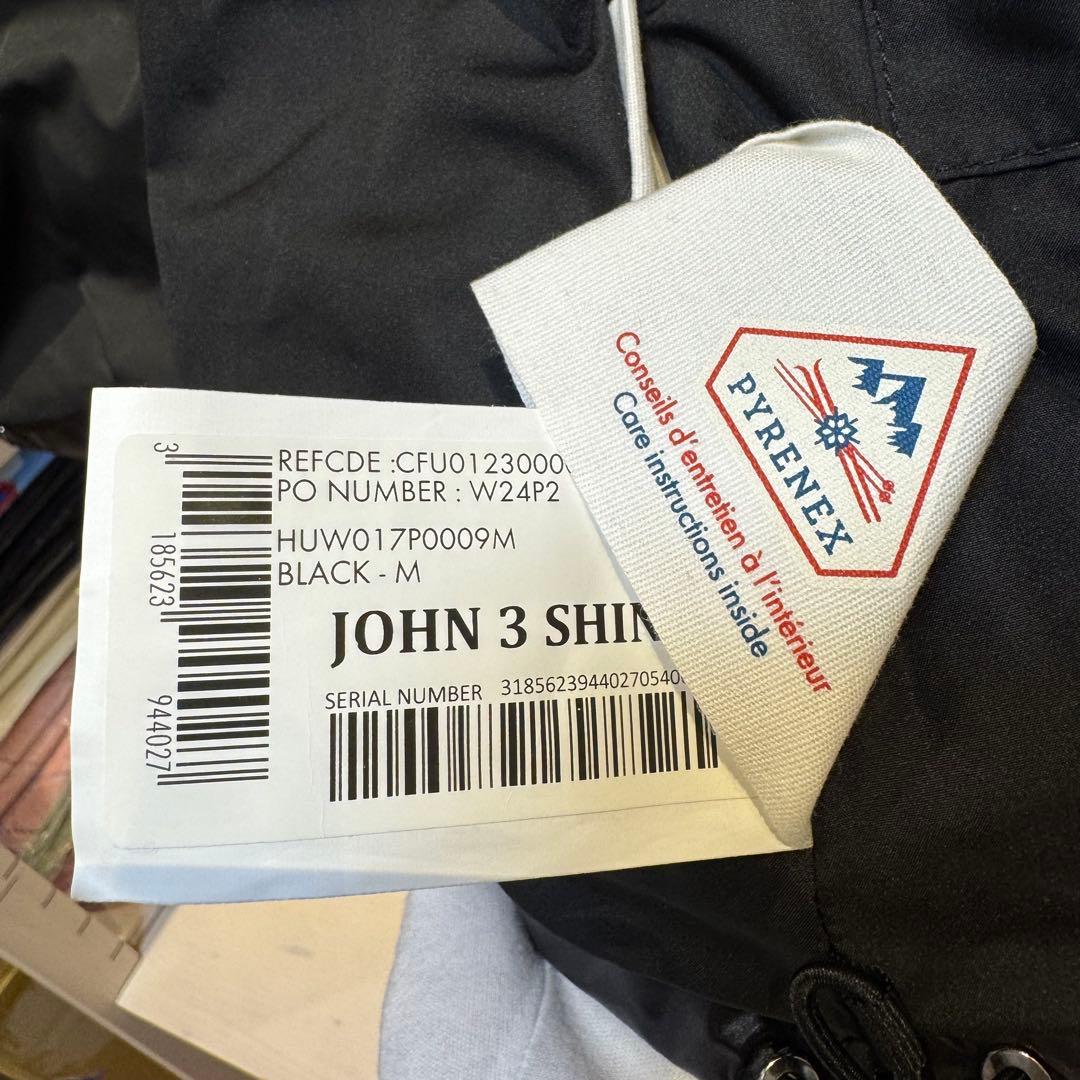 R*Y様 S新品ピレネックスジョン3シャイニーダウンベスト光沢ナイロン男女兼用ユ