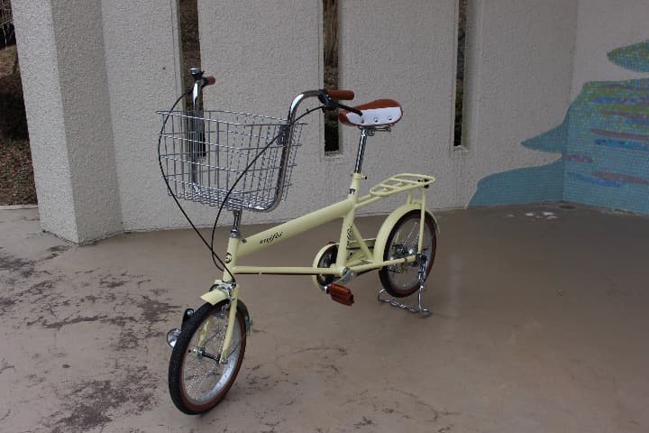 新品　16インチ　ママチャリ　SF-13　クリーム　自転車　カゴ付き　ペット