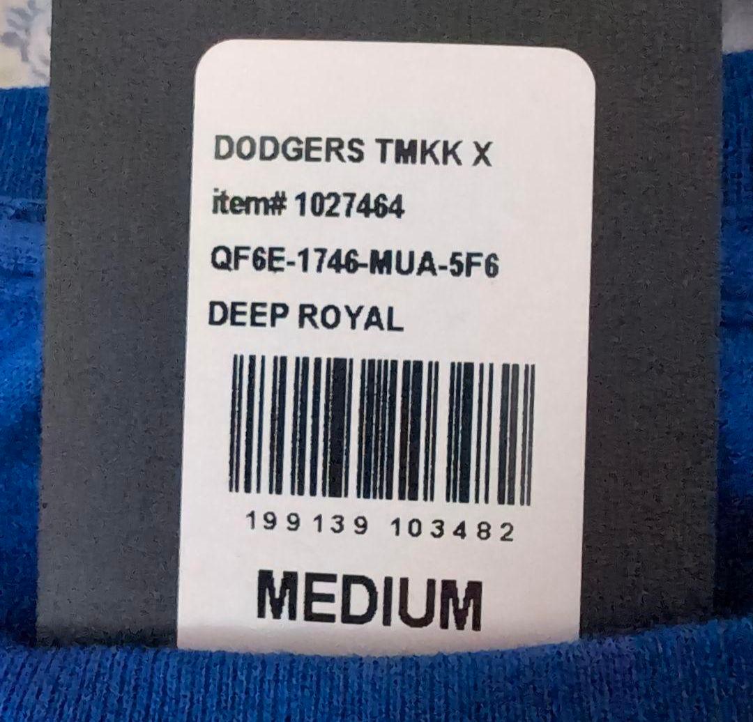 新作 村上隆 × ロサンゼルス・ドジャース コラボTシャツ Mサイズ ブルー