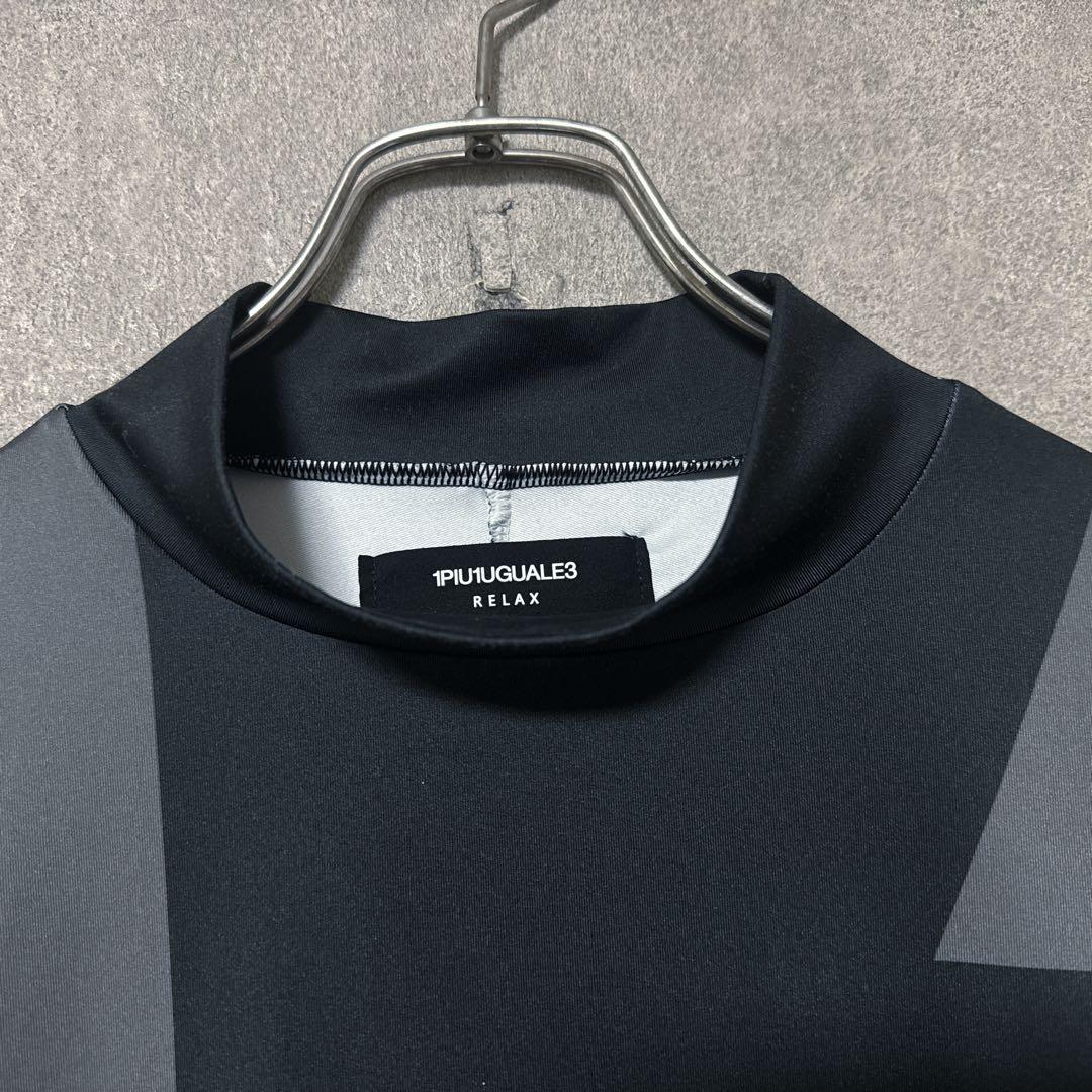 1PIU1UGUALE3 RELAX モックネックシャツ 長袖 M ウェア