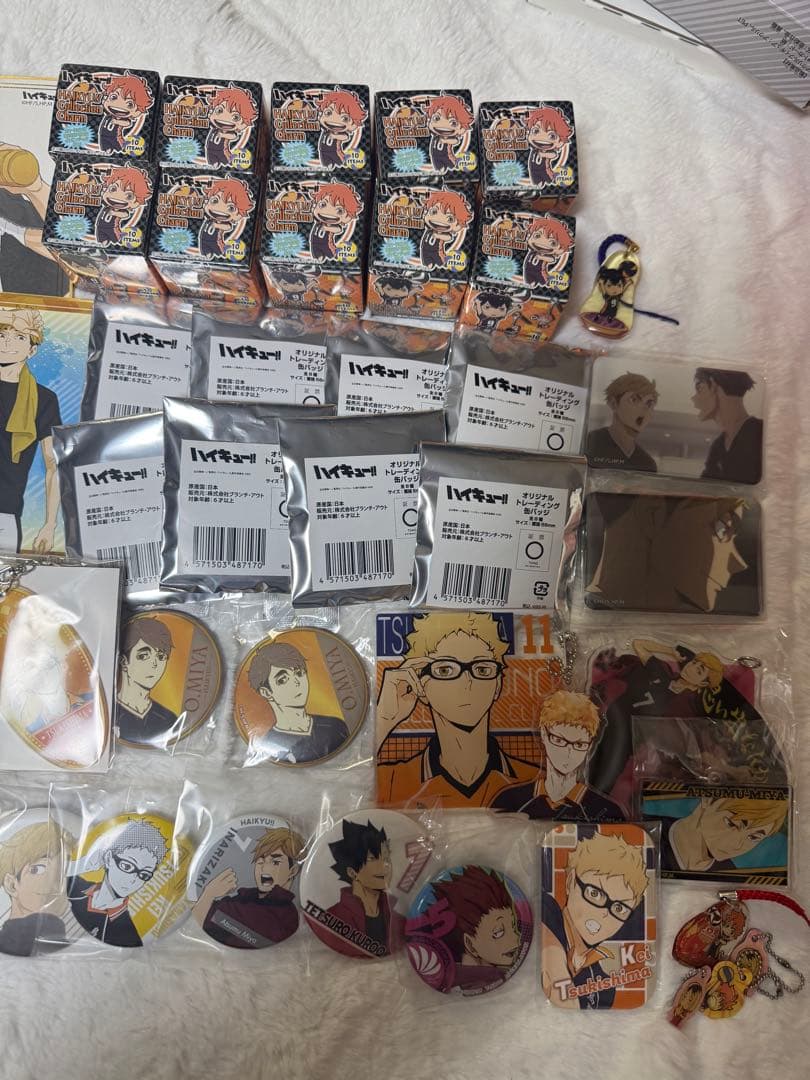 ハイキュー!! グッズまとめ売り ハイキュー 缶バッジ