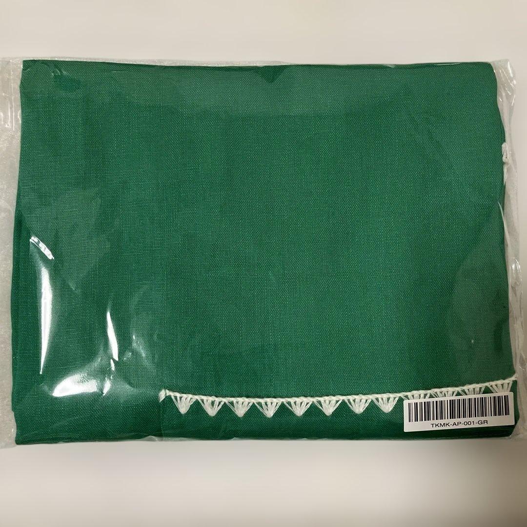 新品未開封　滝沢眞規子さんプロデュース　エプロン　タキマキ　リネンエプロン