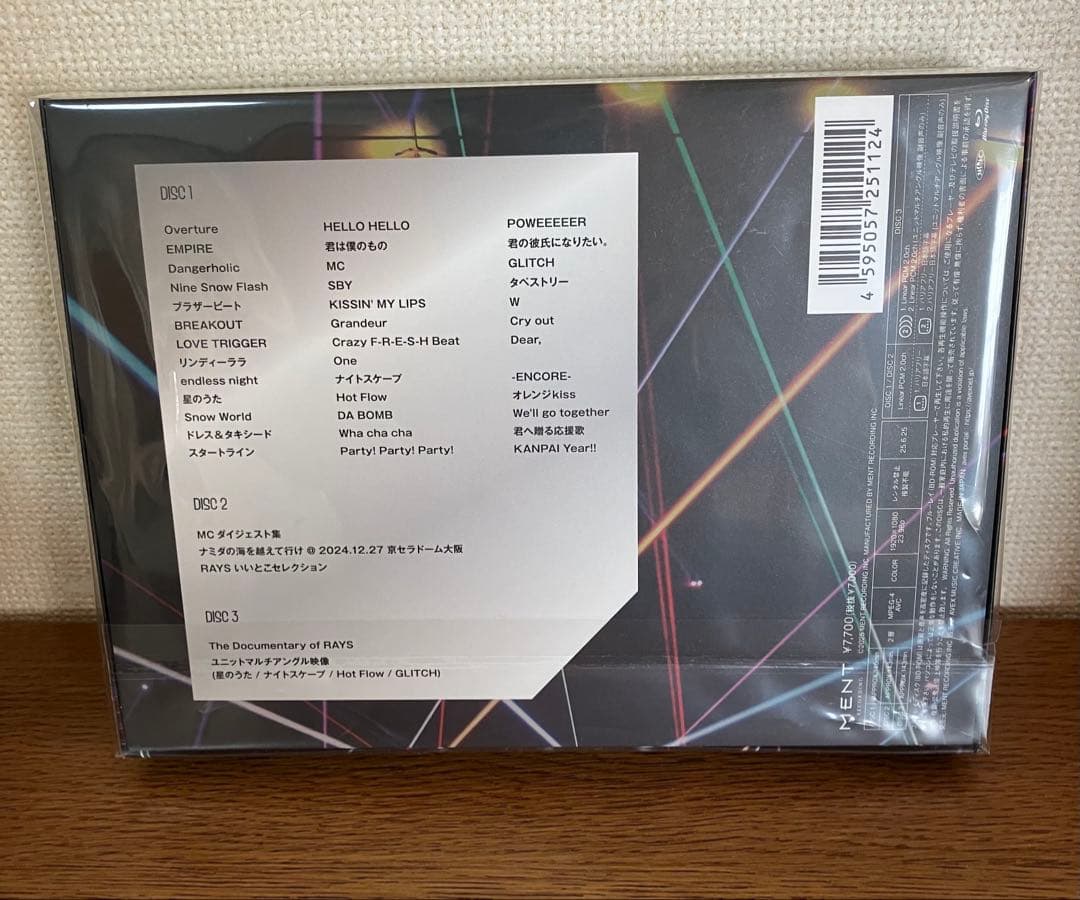  Man Dome Tour 2024 RAYS ※欠けあり