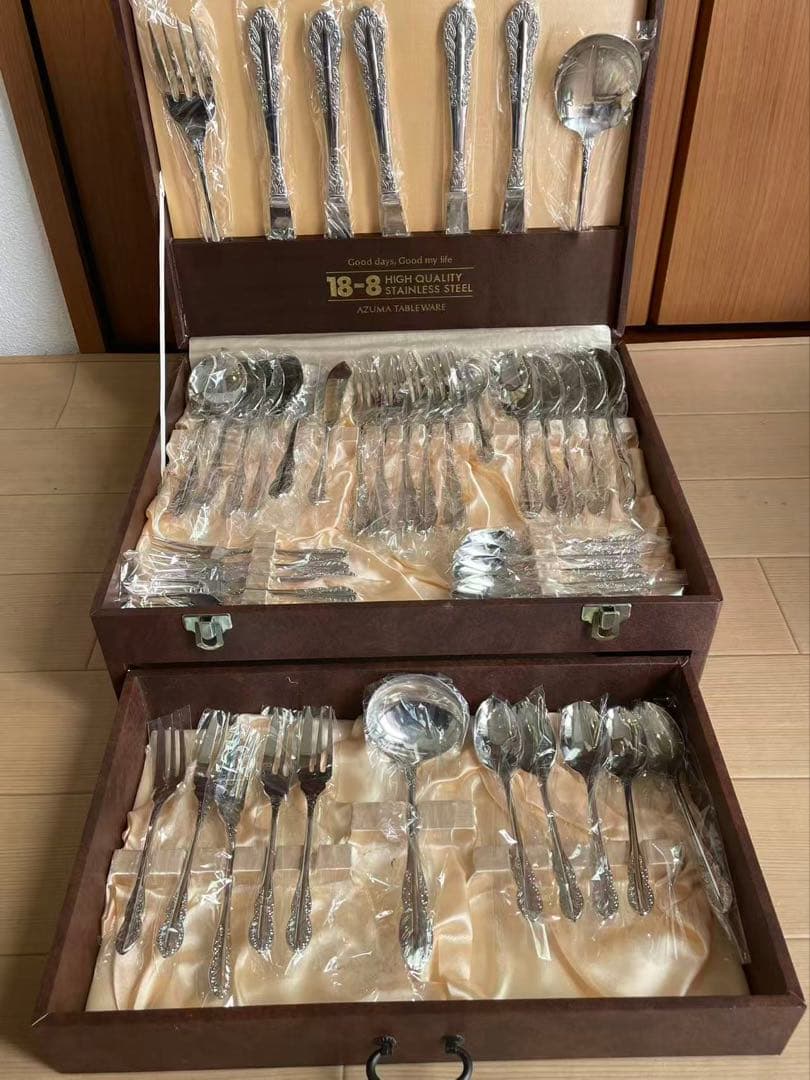 18-8ステンレススチール カトラリーセット