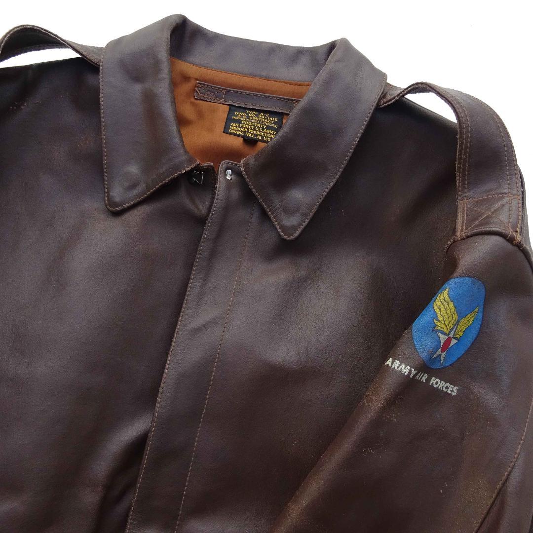 MORGANモーガンプロダクションタイプA-2本革韓国製ビッグサイズ50フライト