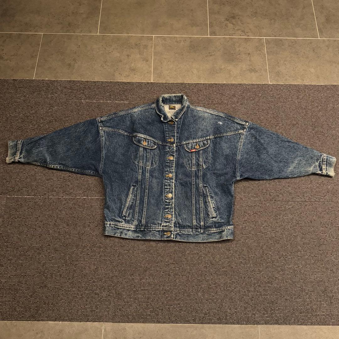 マ*サ様 【激レア】80s USA製 Lee ケミカルウォッシュ デニムJKT