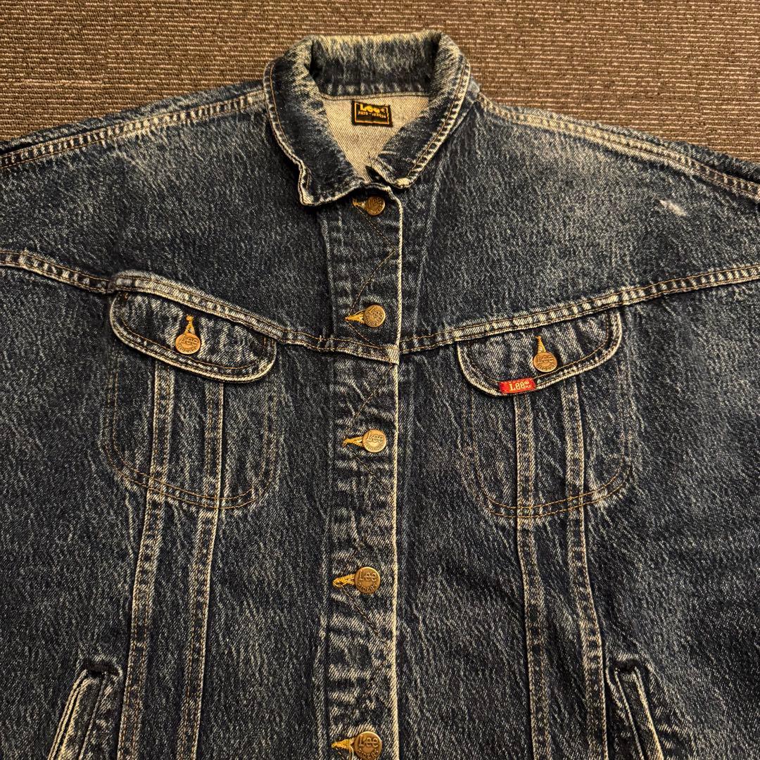 マ*サ様 【激レア】80s USA製 Lee ケミカルウォッシュ デニムJKT