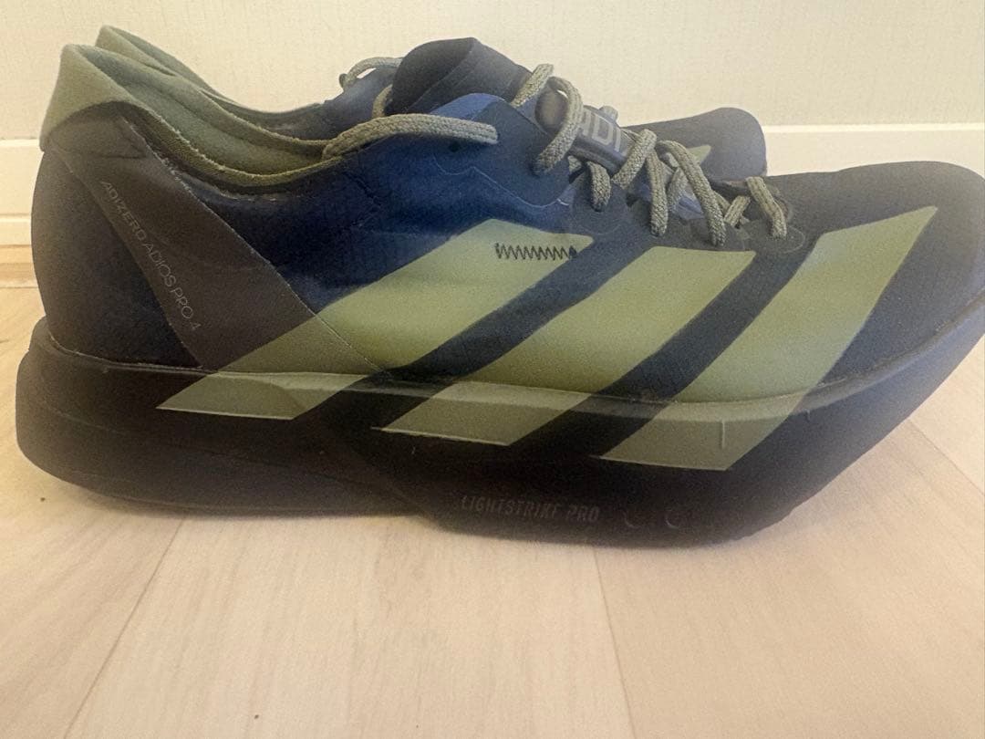 【1度のみ使用】アディオスプロ4/ADIZERO ADIOS PRO4 27.0