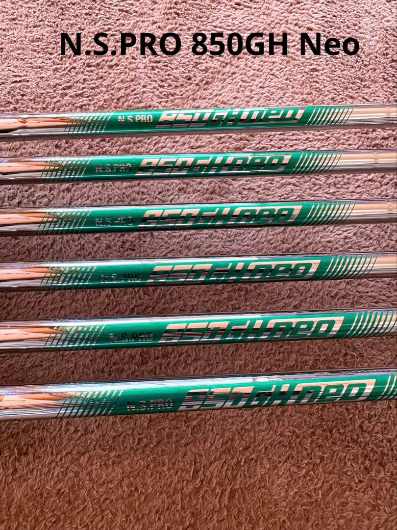 MIZUNO JPX S40 FORGED アイアン6本（6〜9.P.GW）