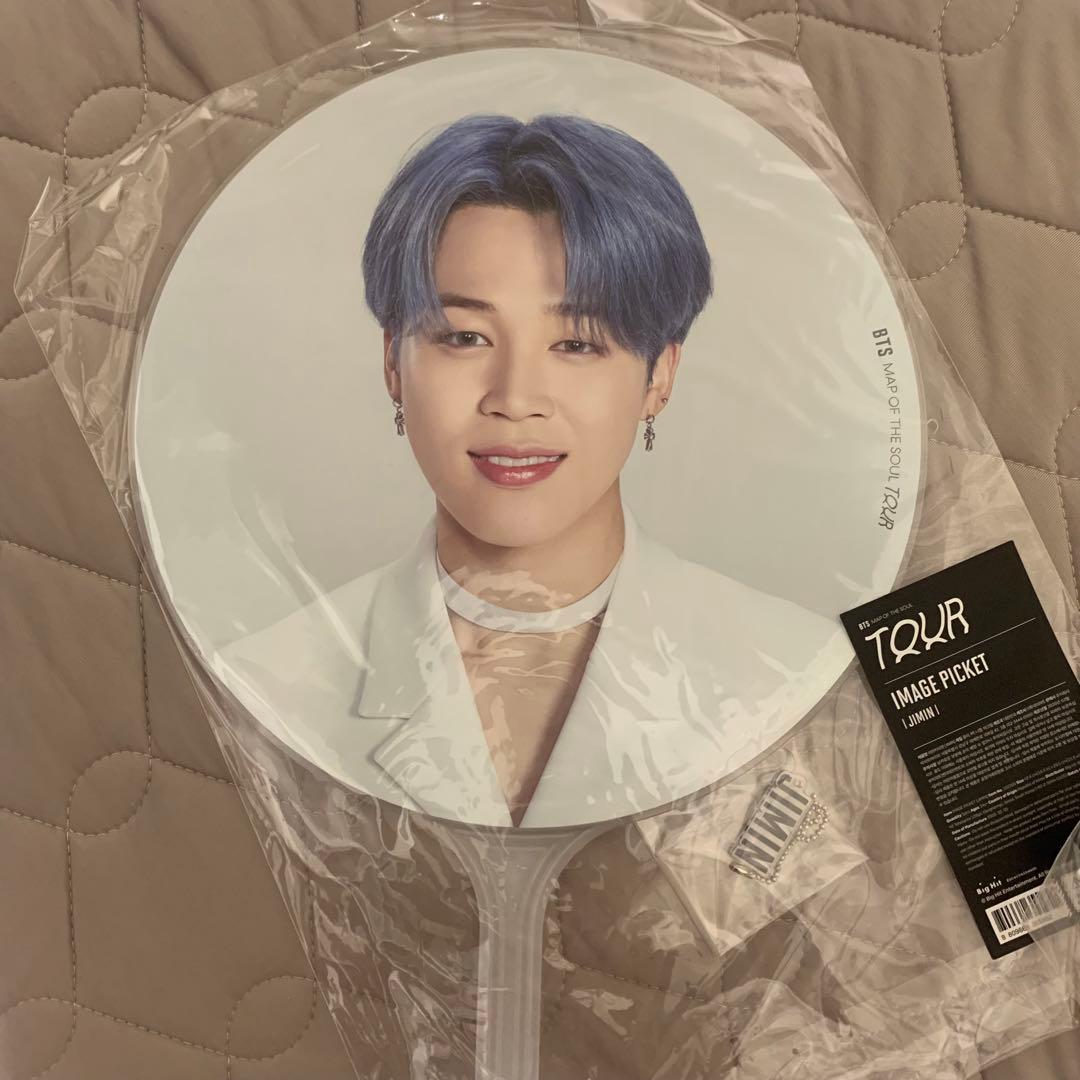 BTS ジミン JIMIN うちわ フラッグ プレミアムフォト
