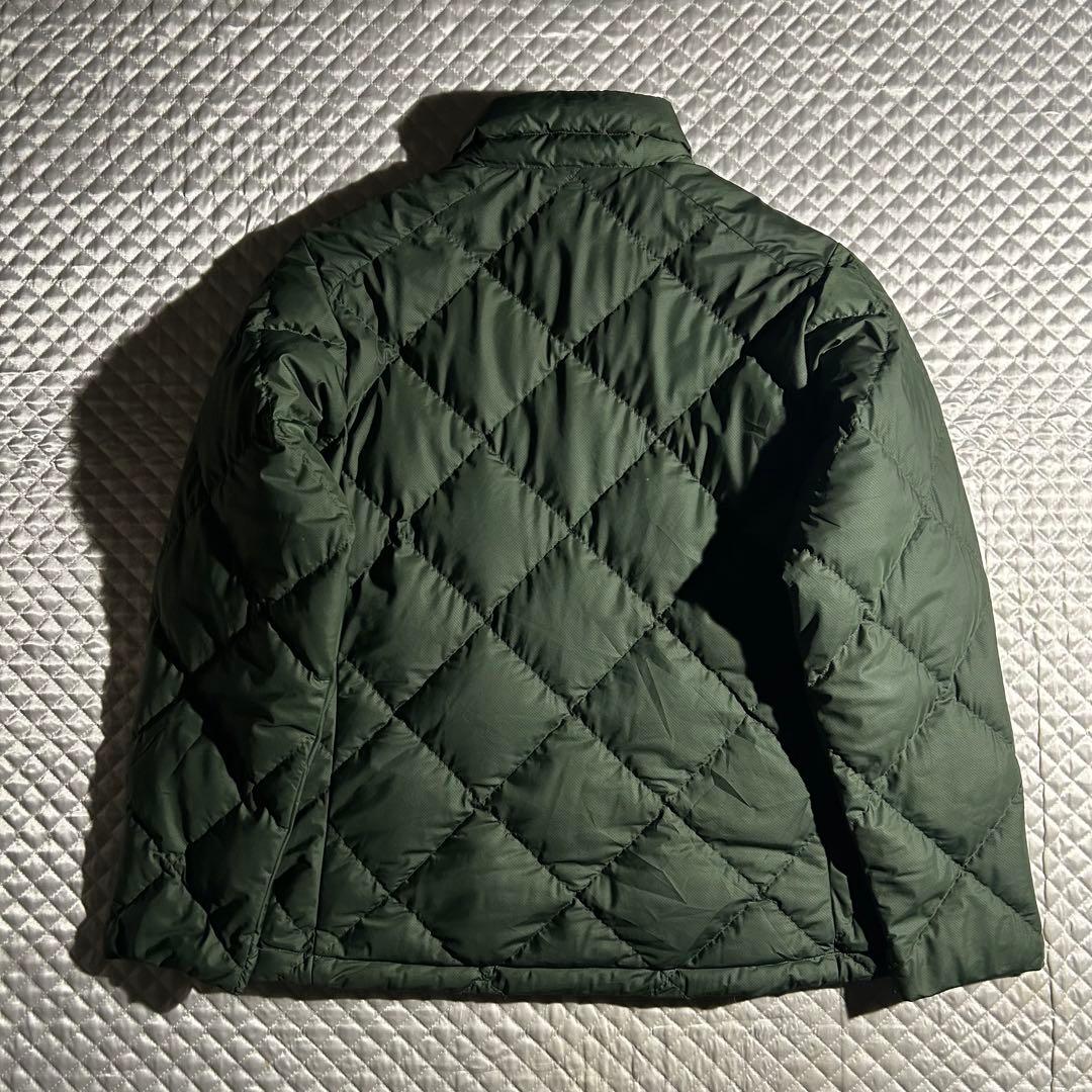 ア*ル様 mont-bell ライトネージュダウンジャケット 緑