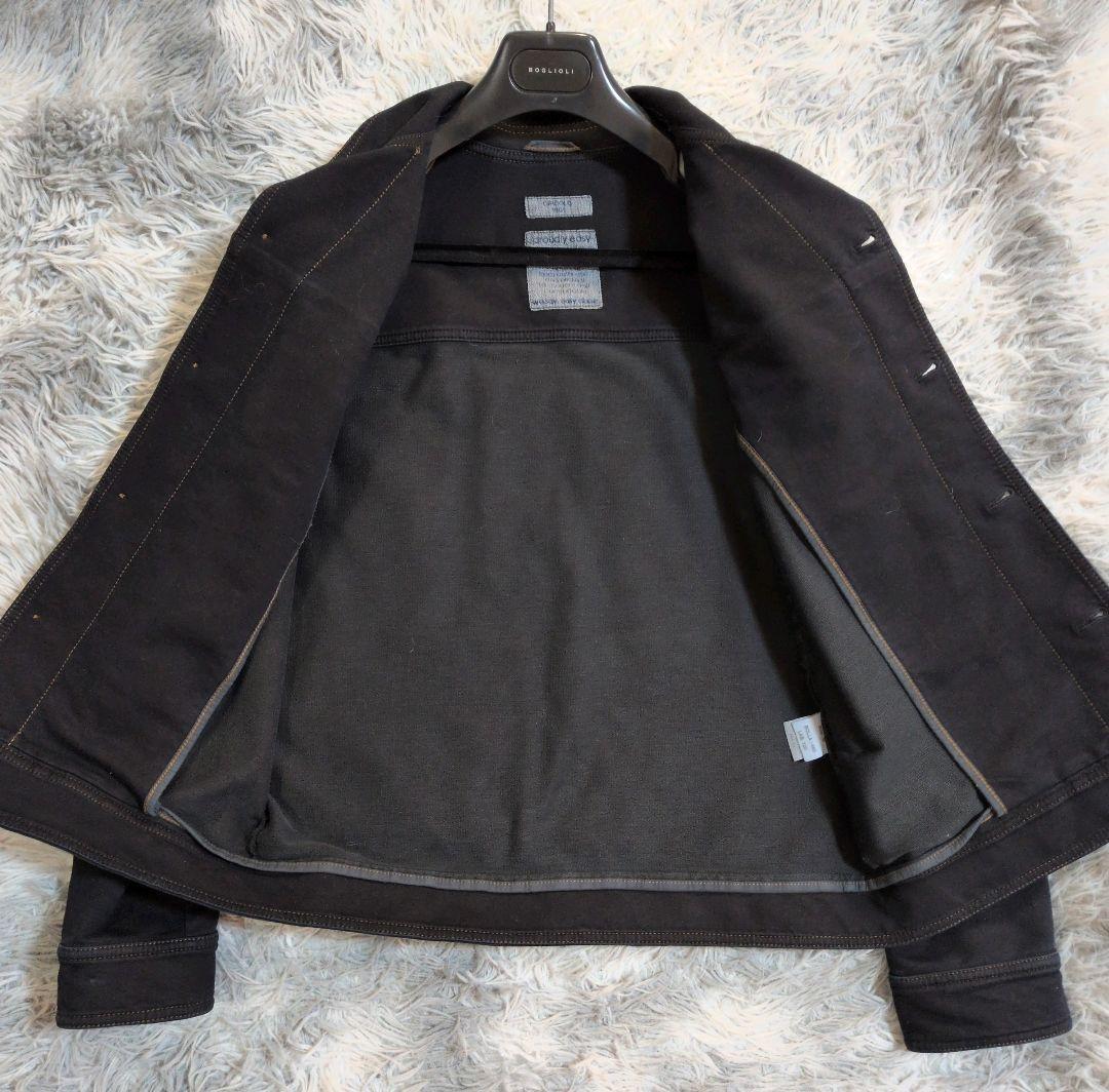 CIRCOLO 1901 ストレッチデニムジャケット ブラック　size:M