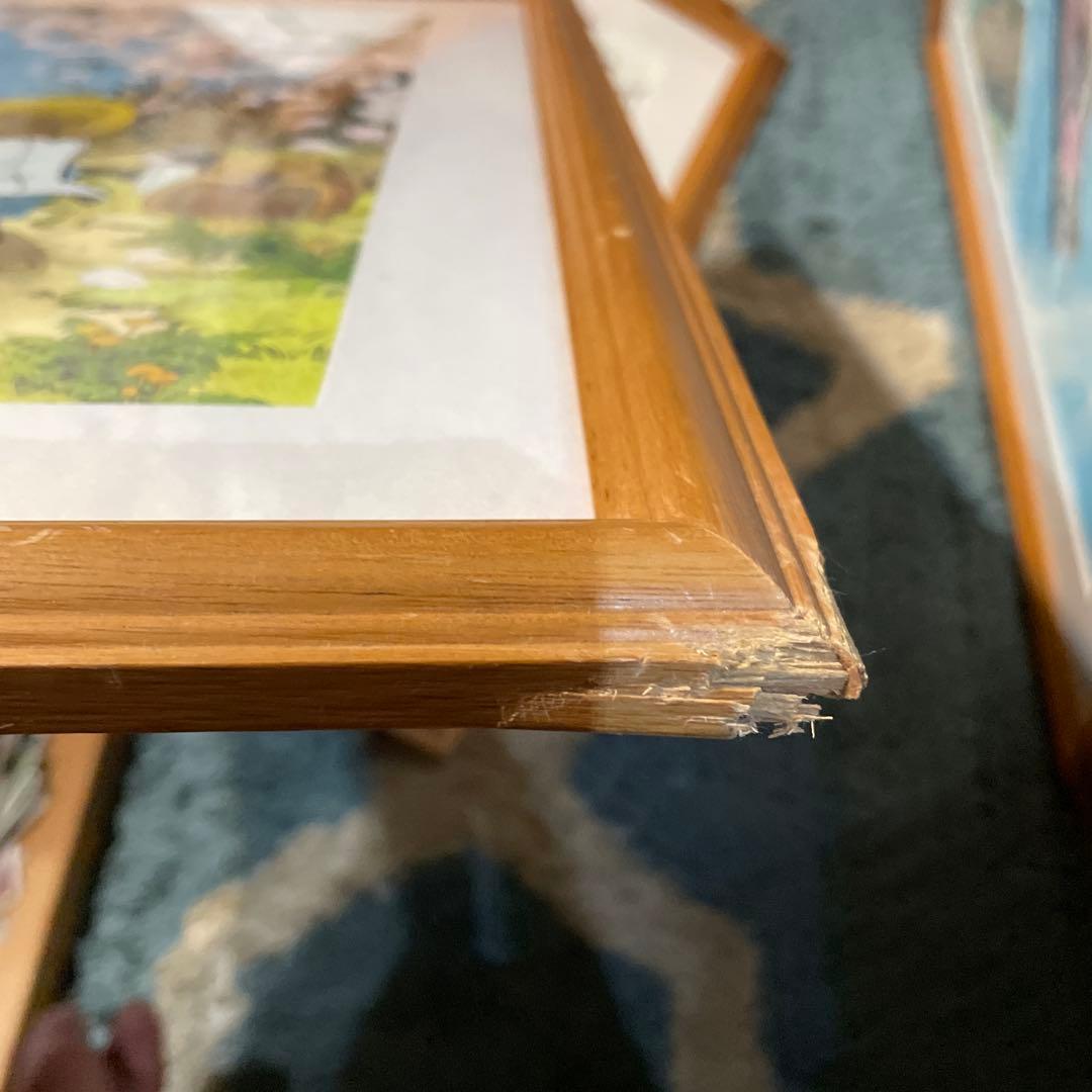 釣りキチ三平　額装ポスター　春　矢口　高雄