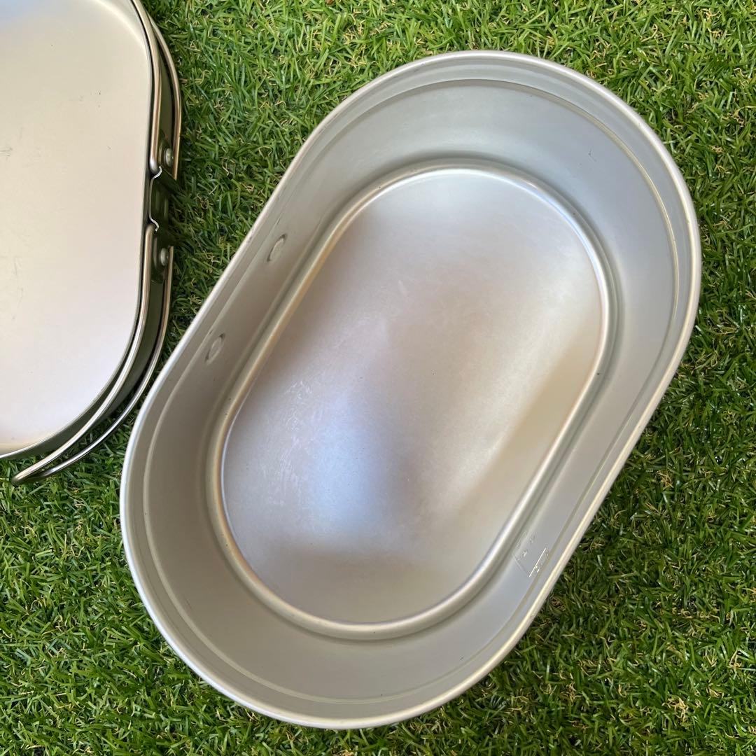 希少廃盤 peak ワッパーコンポ クッカー 飯盒 アルミ ソロキャンプ