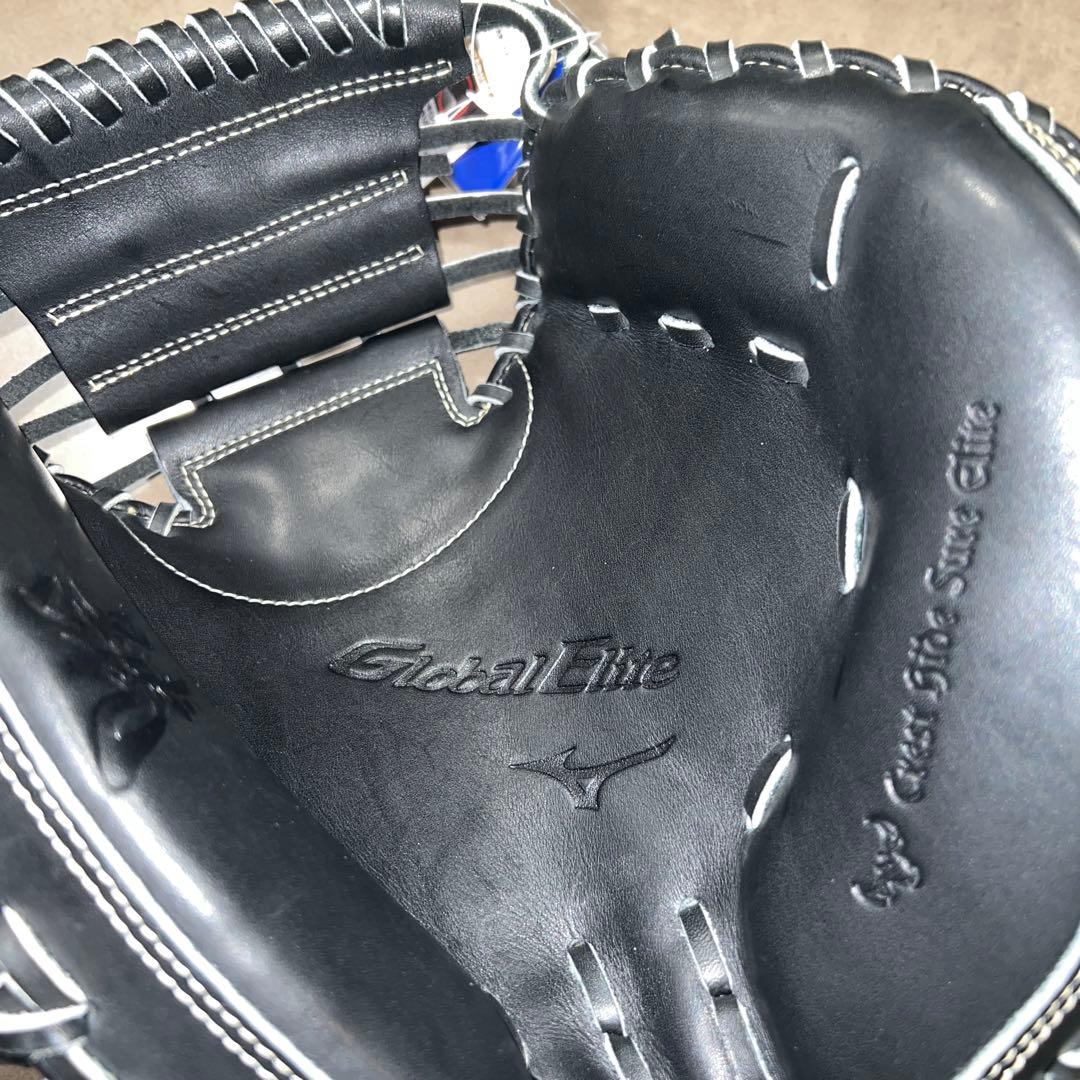 新品 キャッチャーミット ミズノ 硬式 グローバルエリート