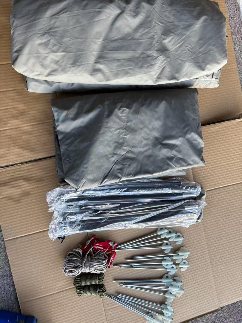 GOGlamping ソロテント TC フライシート×1 インナーテント×1