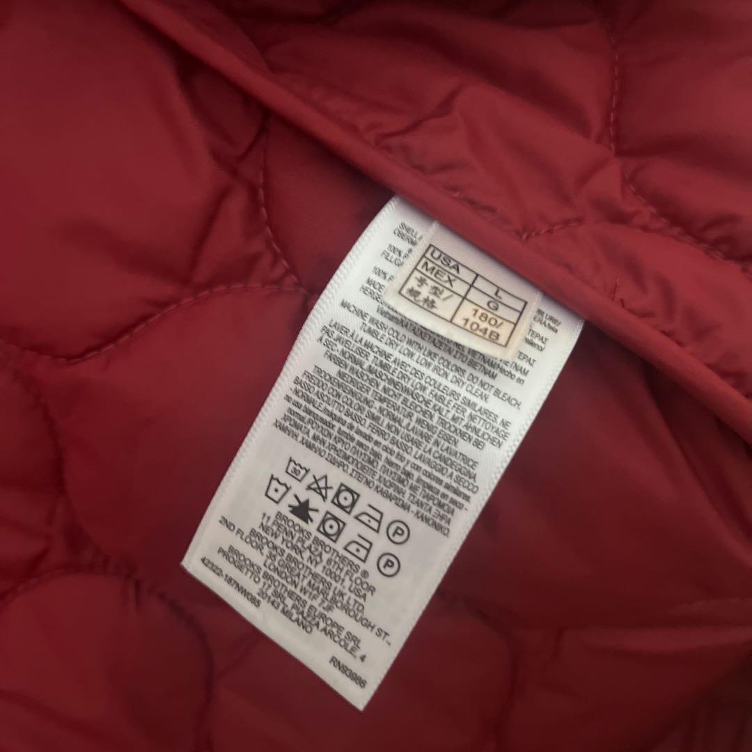 Brooks Brothers Thermore キルティングベスト 刺繍