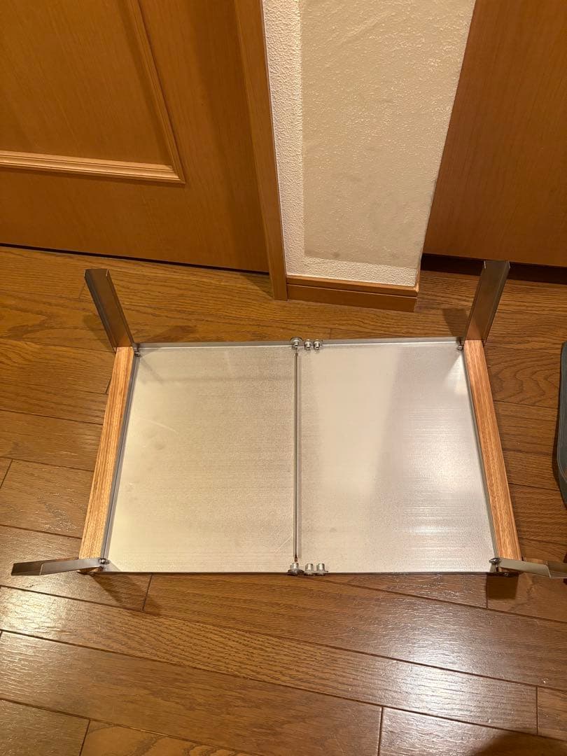 美品　マウントスミ　焚き火サイドタフテーブル　レギュラーサイズミニサイズ　セット