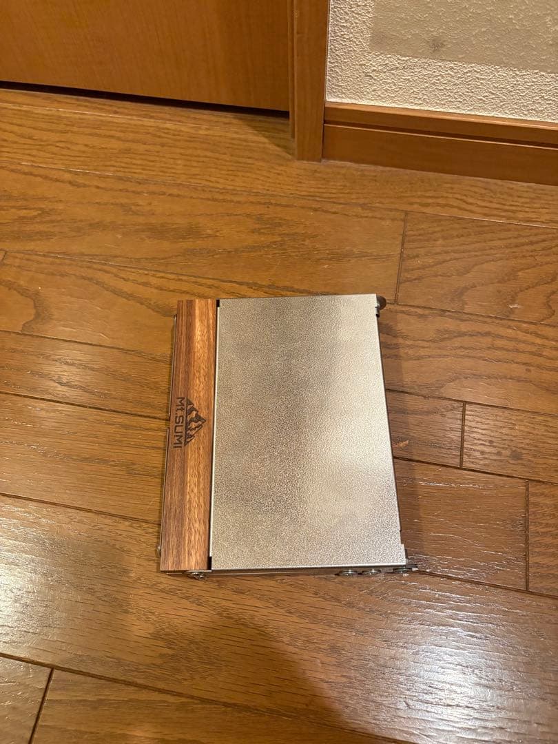 美品　マウントスミ　焚き火サイドタフテーブル　レギュラーサイズミニサイズ　セット