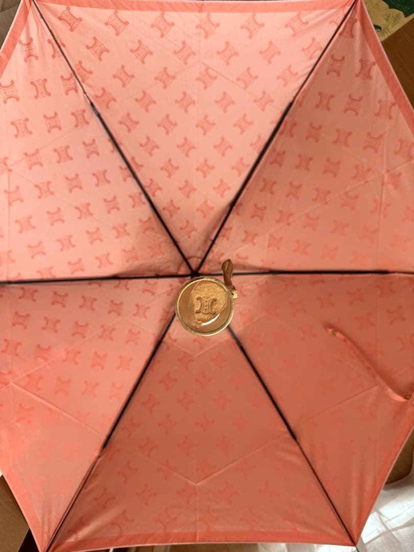 セリーヌ　CELINE☆折り畳み雨傘　新品