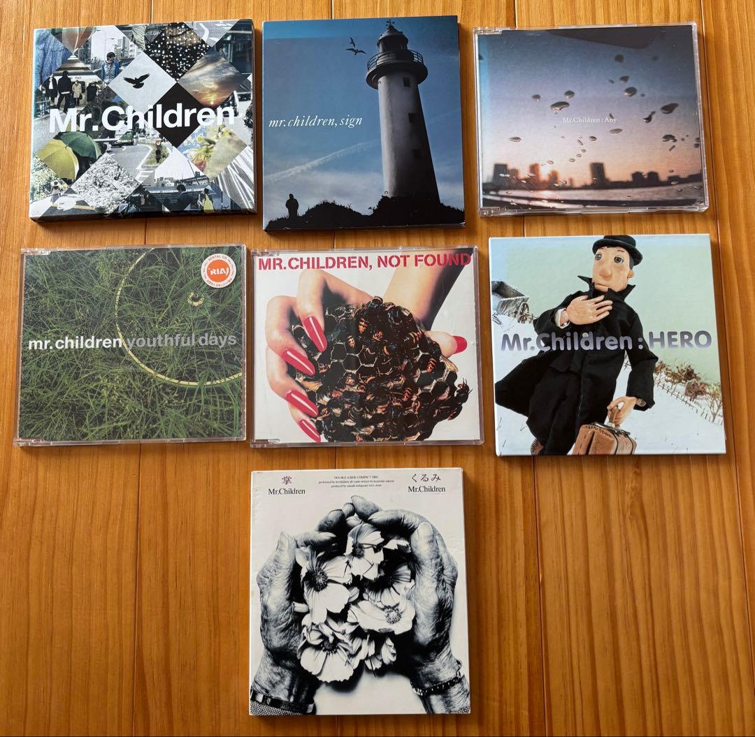Mr. Children ミスチル　アルバム•シングルまとめ売り
