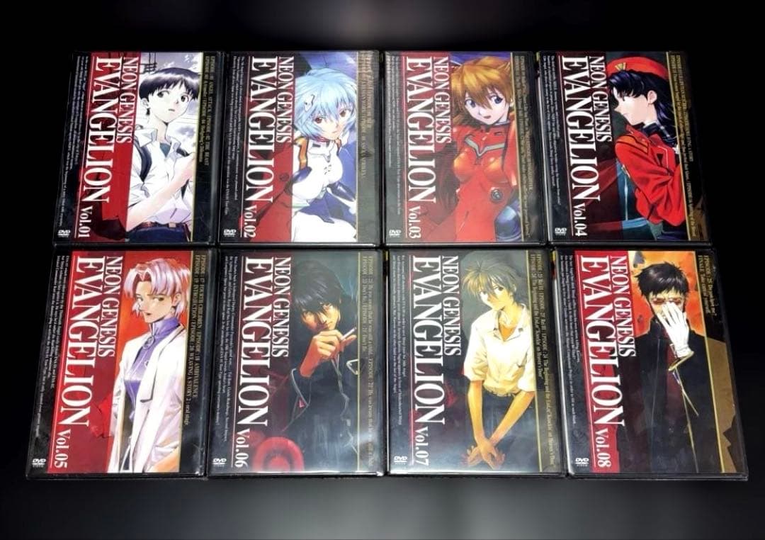 新品未開封 NEO GENESIS DVD 1-8巻 ヱヴァンゲリヲン