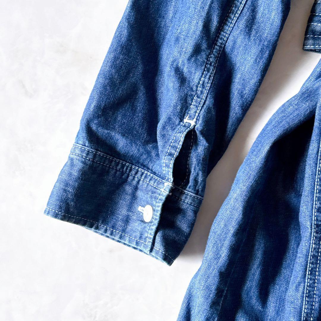 【極美品★】GRACE CONTINENTAL デニムシャツワンピース