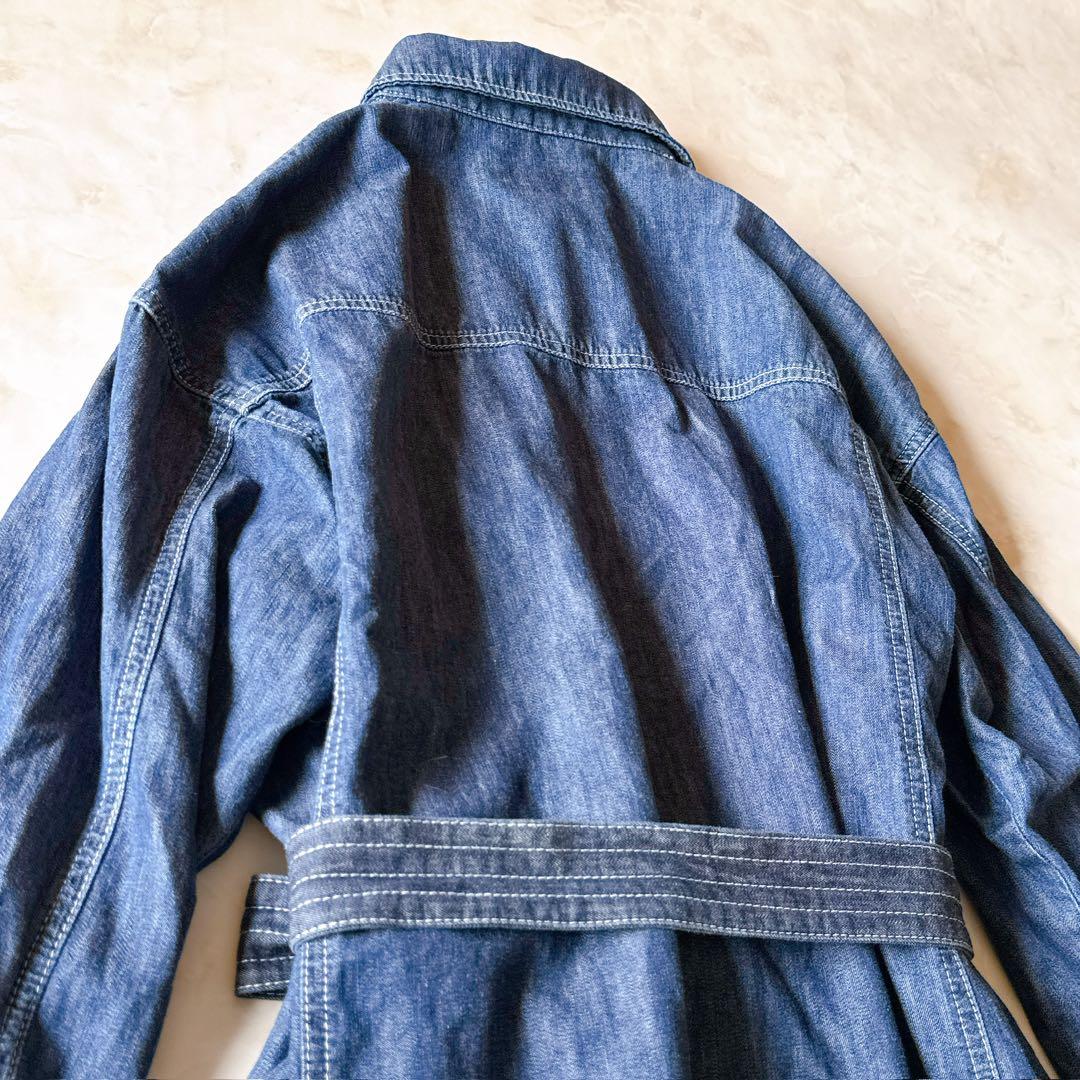【極美品★】GRACE CONTINENTAL デニムシャツワンピース