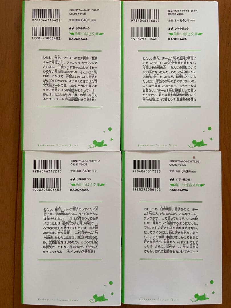 1%/このはなさくら・作-高上優里子・絵(全16巻セット)