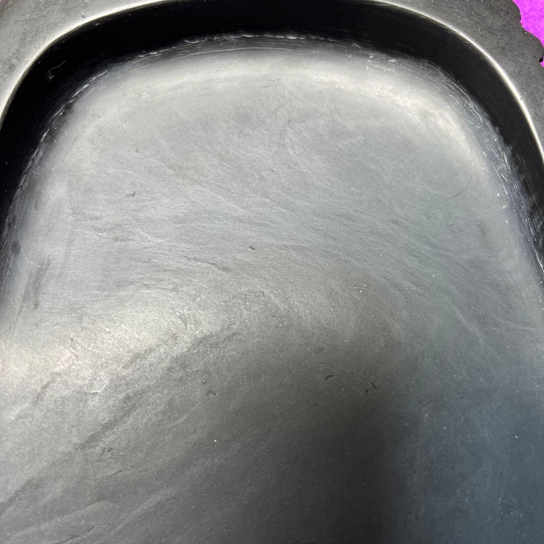 ⭕️雨畑硯　自然硯　四六大硯　石紋綺麗　お手頃価格