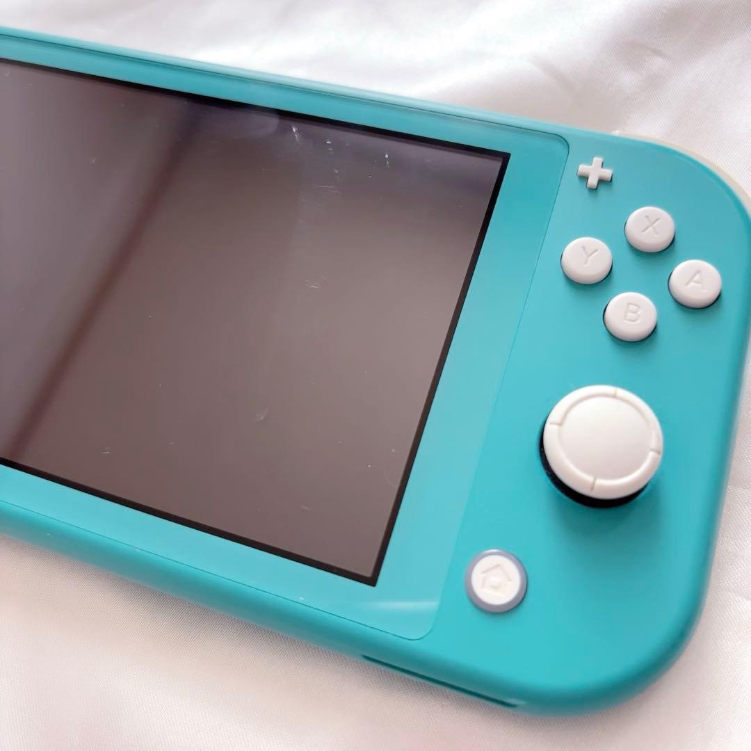 【訳あり品】Nintendo Switch Lite ターコイズ 箱付き