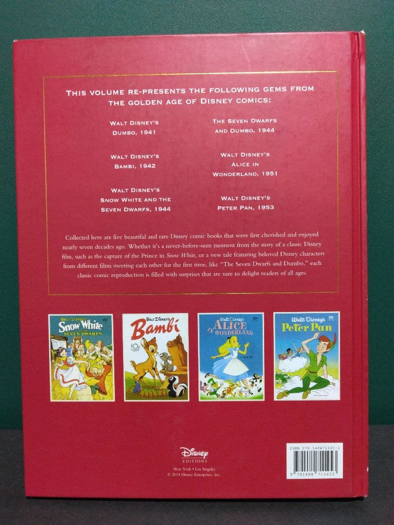 Disney golden age comics 洋書