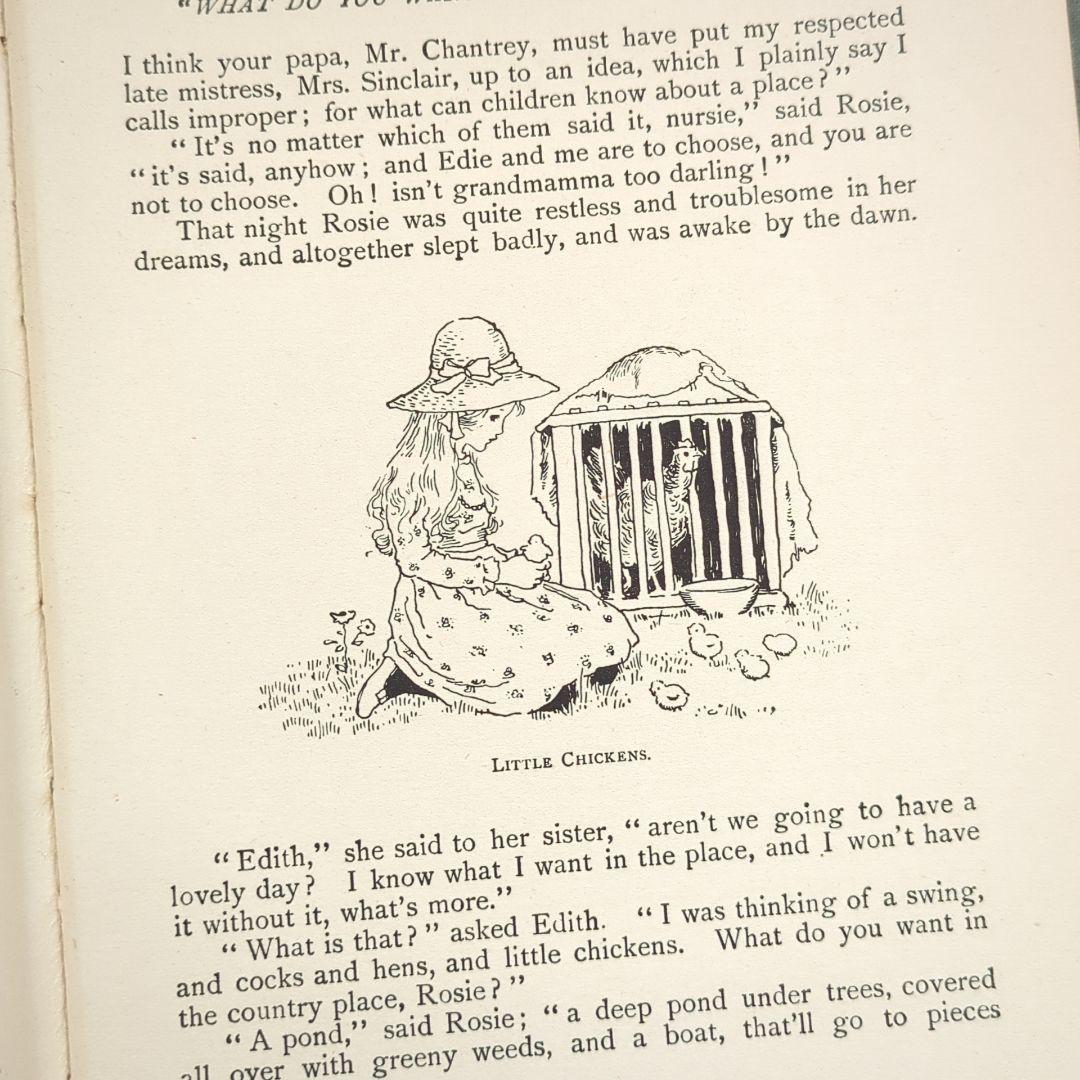 稀少1910アンティーク絵本 洋書古書 児童書 ヴンテージ ヴィクトリアン