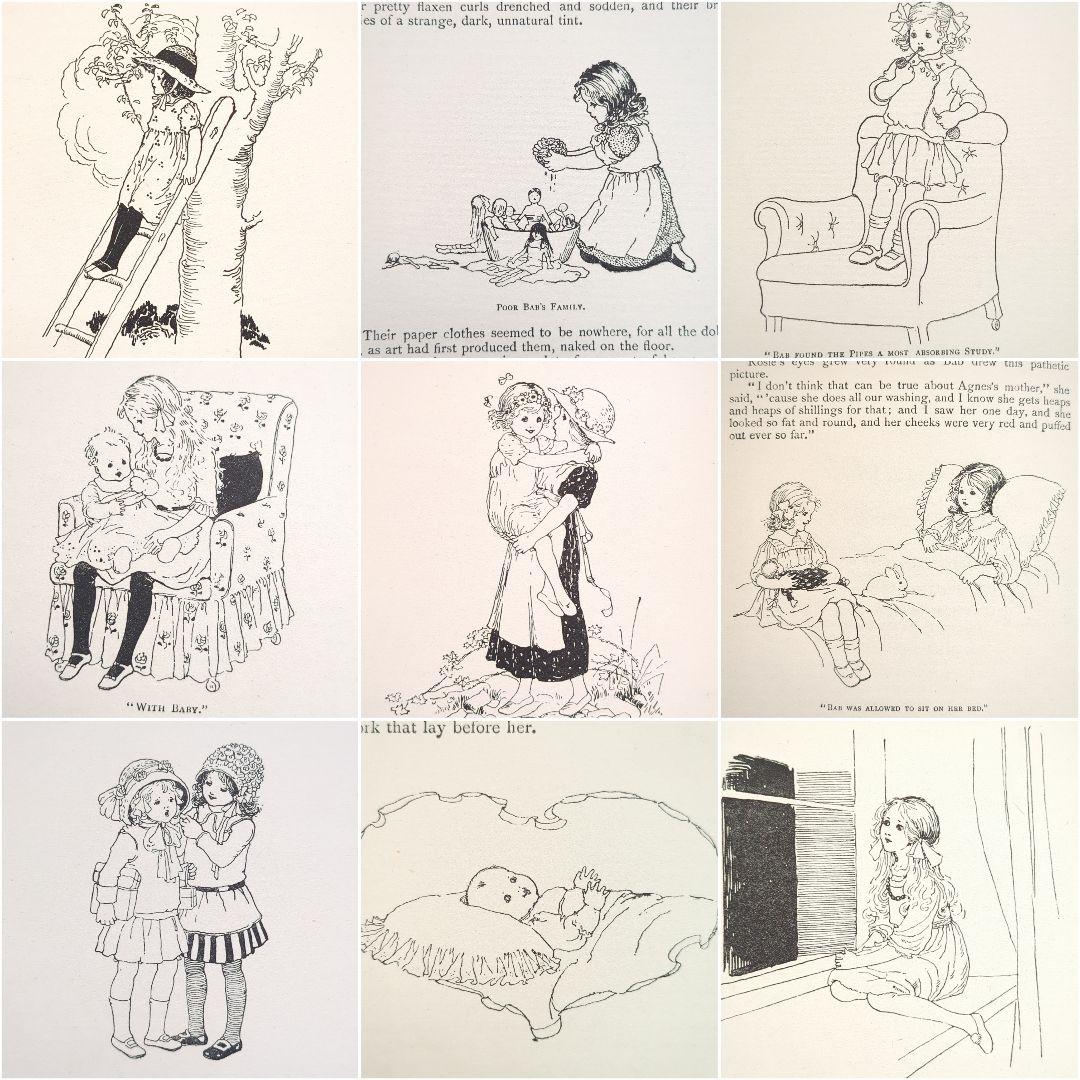 稀少1910アンティーク絵本 洋書古書 児童書 ヴンテージ ヴィクトリアン