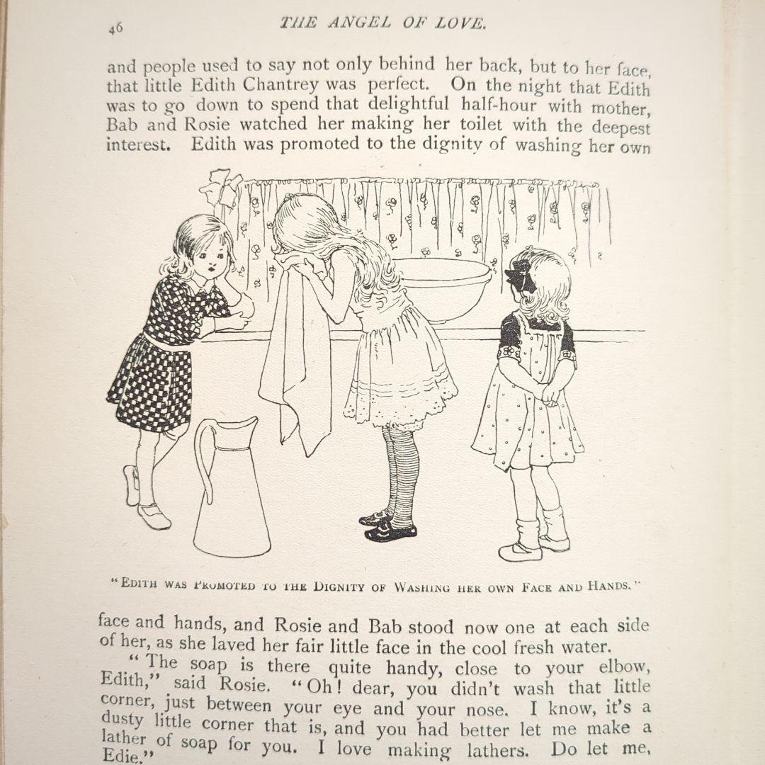 稀少1910アンティーク絵本 洋書古書 児童書 ヴンテージ ヴィクトリアン