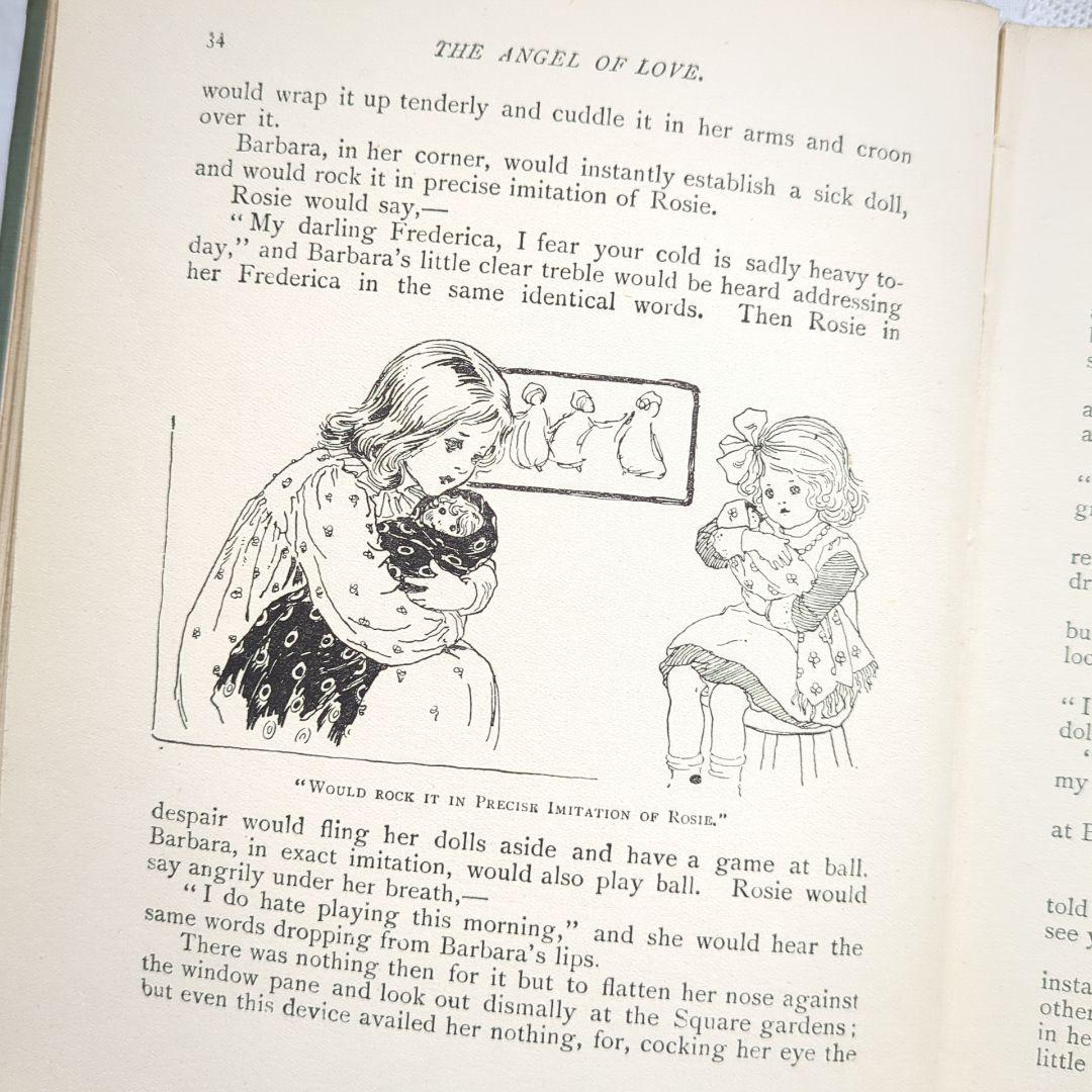 稀少1910アンティーク絵本 洋書古書 児童書 ヴンテージ ヴィクトリアン